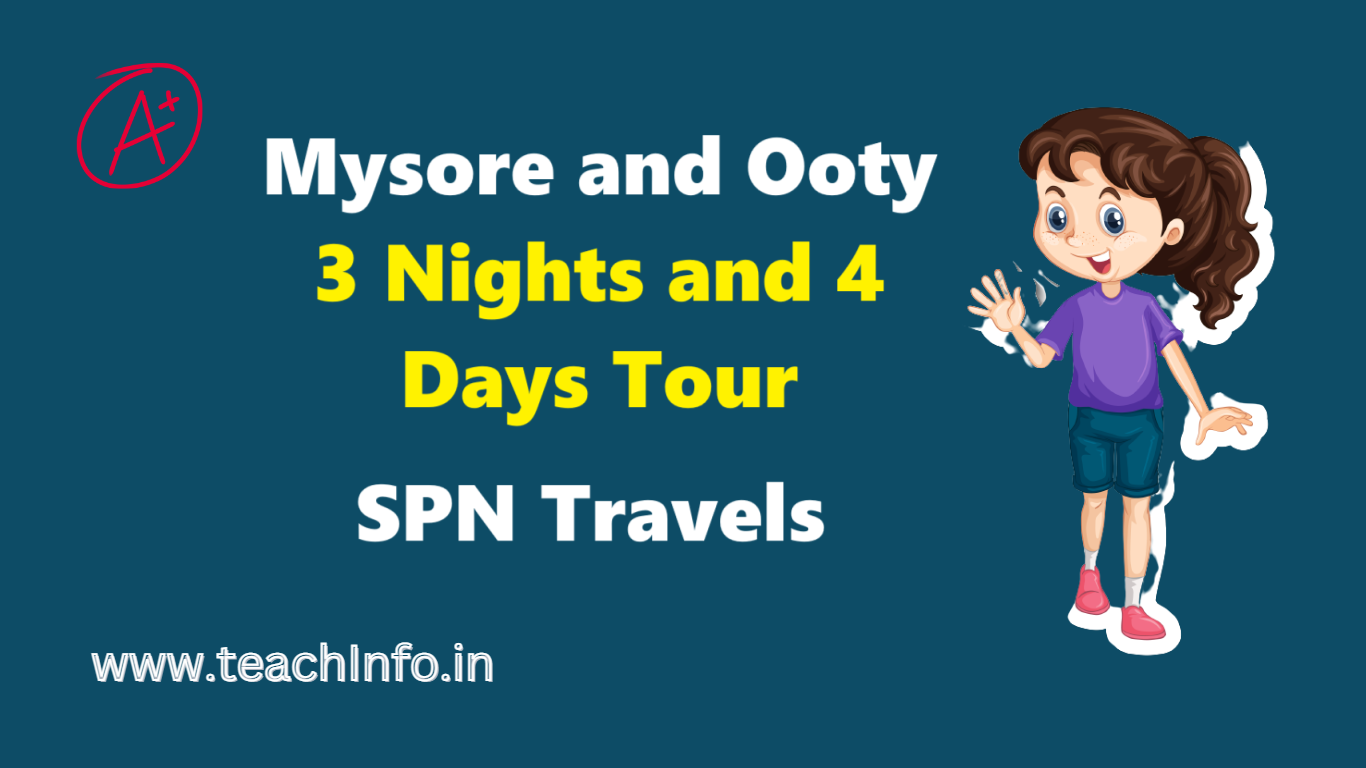 Mysore and Ooty Trip: 3 Nights and 4 Days Lowest Amount Tour Guide (Telugu)
